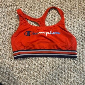 Champion Women's Red Sports Bra